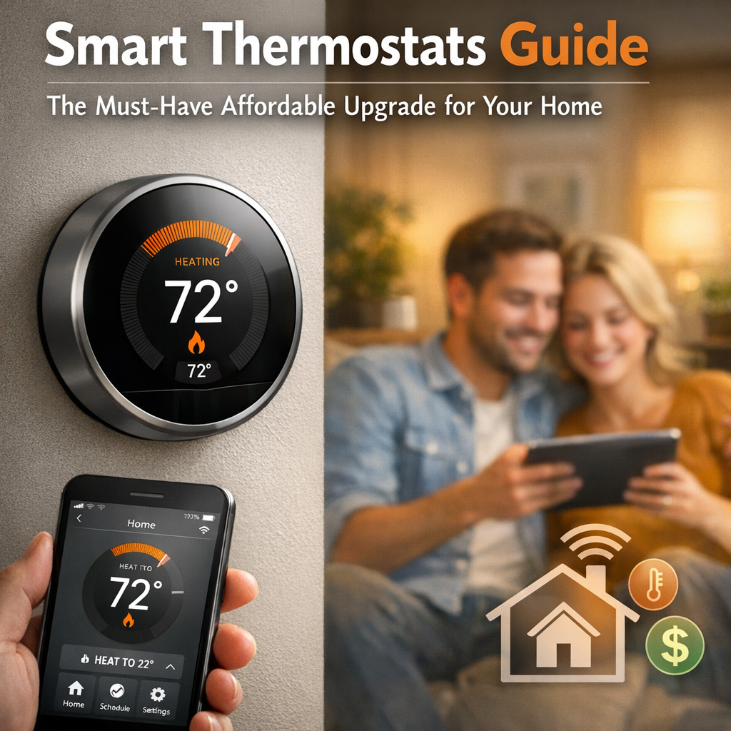Illustration of Smart Thermostats Guide: The Must-Have Affordable Upgrade for Your Home