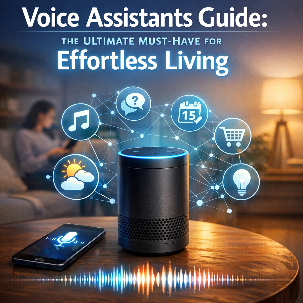 Illustration of Voice Assistants Guide: The Ultimate Must-Have for Effortless Living